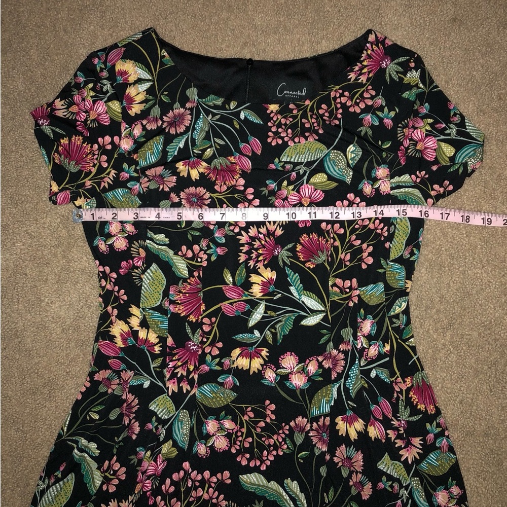 Connected Apparel Floral Dress - Picture 3 of 11